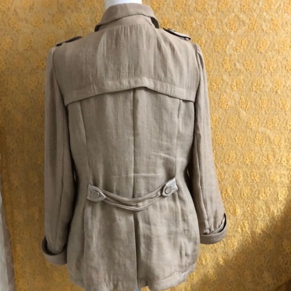 SALE YOANA BARASCHI  TAN MILITARY JACKET RARE - Picture 4 of 5